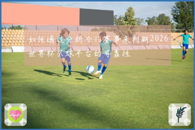 如何通过分析冷门赛事来判断2026世界杯买球平台的可靠性